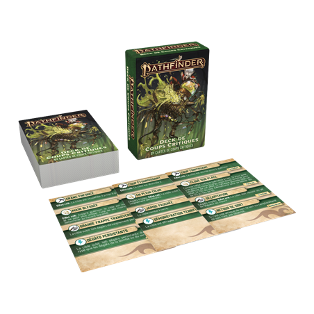 Pathfinder 2 - Deck de Coups Critiques