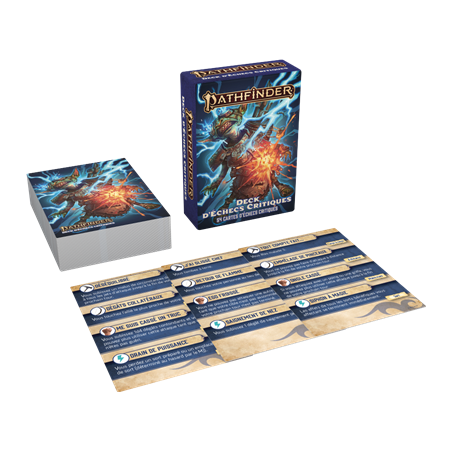 Pathfinder 2 - Deck d'Echecs Critiques