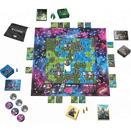 jeu 4 gods en fin de partie