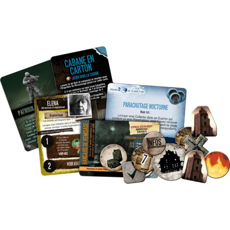 cartes et jetons extension en état de siege this war of mine