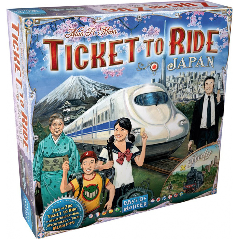 Boîte de jeu ticket to ride