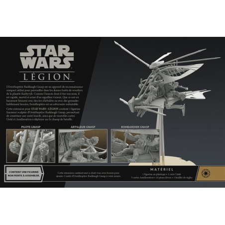 Star Wars Légion : Ornithoptère Raddaugh Gnasp