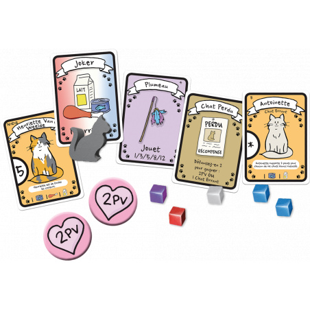 Cartes jeu Cat Lady