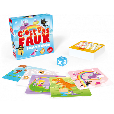 Jeu Quizz C'est pas faux Patates et Ninjas