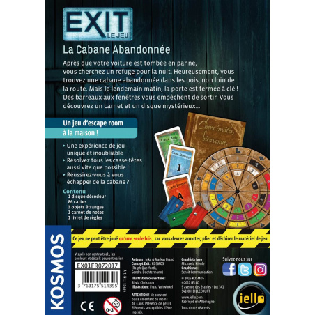 EXIT : La Cabane Abandonnée