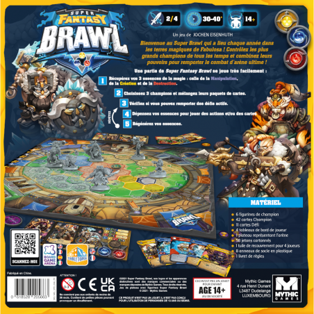 Super Fantasy Brawl - Jeu De Base
