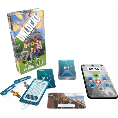 Unlock! Escape Geeks : La Tour Eiffel (Jeu)