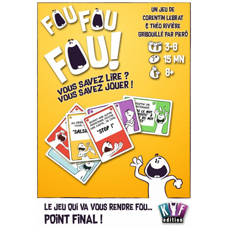Jeu familial Fou Fou Fou !