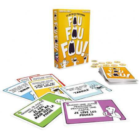 Cartes Jeu familial Fou Fou Fou !