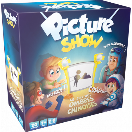 Boîte de jeu familial Picture Show