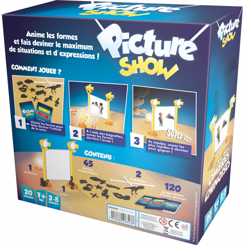 Jeu familial Picture Show