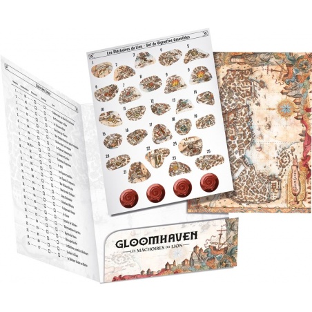 Gloomhaven : Mâchoires du Lion Remov Sticker Set