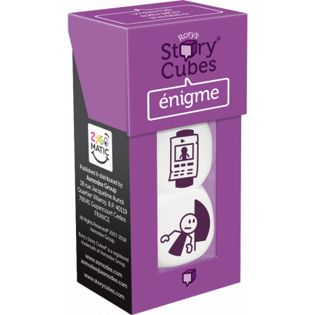 Extension jeu de dès familial Story Cubes : Énigme