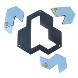 Huzzle Cast Hexagon (diff.4)