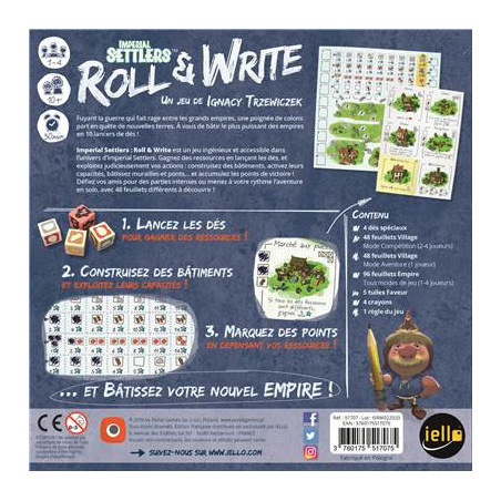Imperial Settlers : Roll & Write