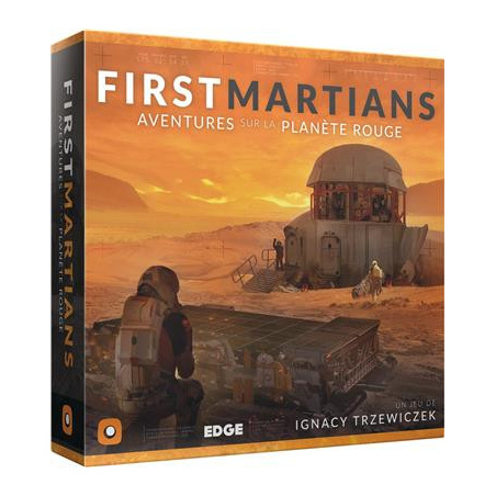 Jeu d'aventure First Martians : Aventures sur la Planète Rouge