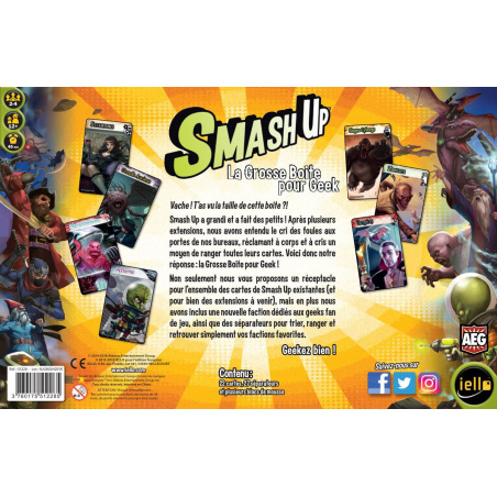 Smash Up : La Grosse Boite pour Geek