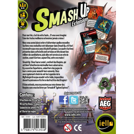 Smash Up : Vous l'aurez voulu !
