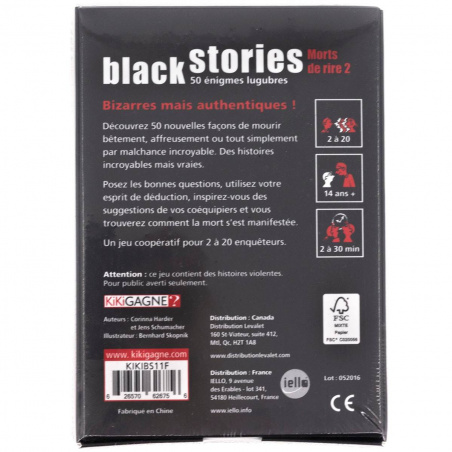 Black Stories - Morts de Rire 2