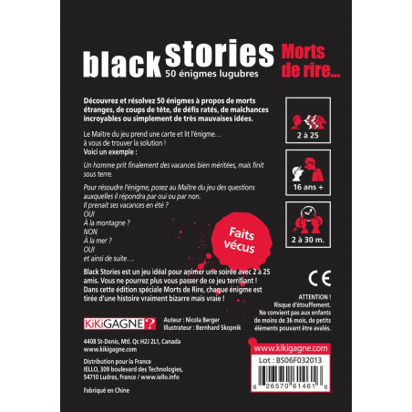 Black Stories - Morts de Rire