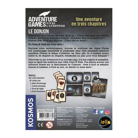 Adventure Games : Le Donjon