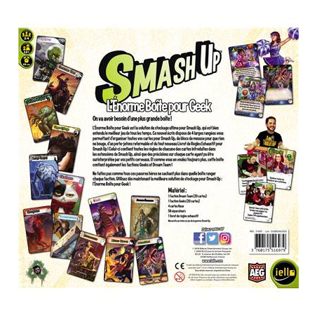 Smash Up : L'Enorme Boîte pour Geek