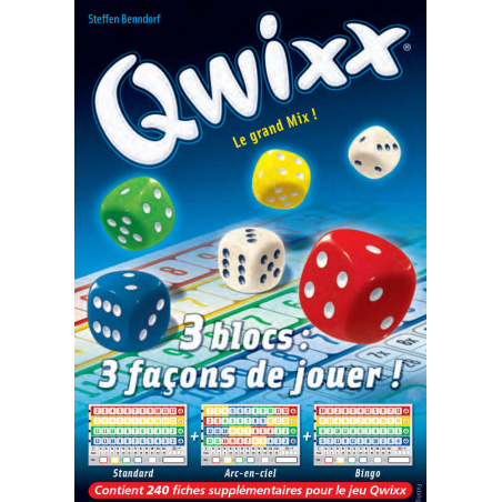 Qwixx - Recharge Bloc de Score