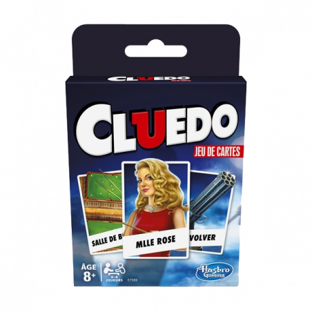 Cluedo - Jeu de cartes