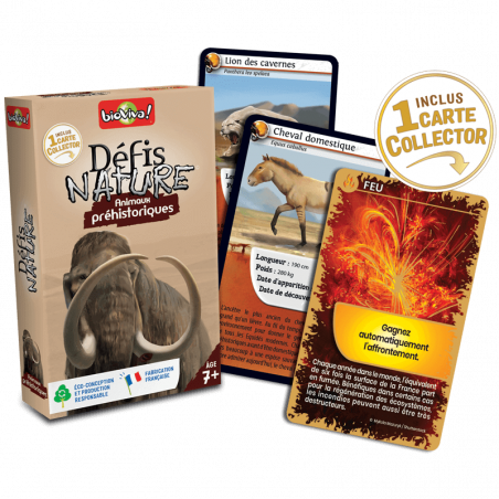 Défis Nature - Animaux Préhistoriques