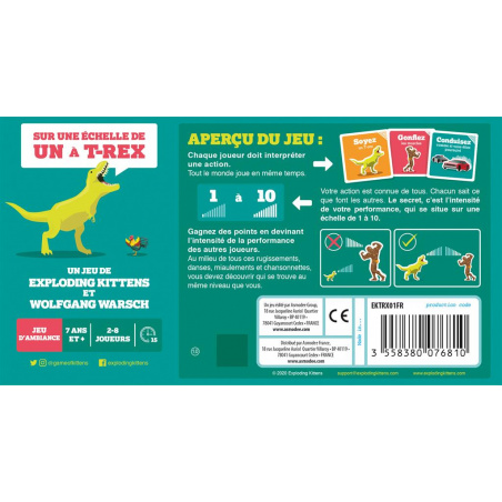Sur une échelle de un à T-Rex