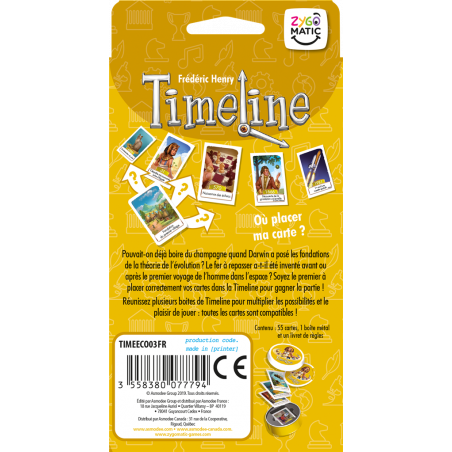 Timeline : Classique Blister Eco