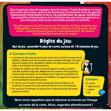 BrainBox : Voyage dans le Temps