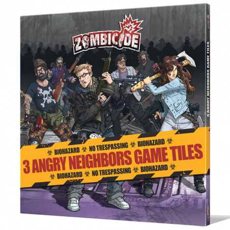 Zombicide : Angry Neighbors Game Tiles
