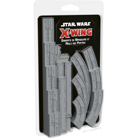 Star Wars X-Wing 2.0 : Gabarits de Manoeuvre & Règle des Portées