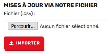 interface de config de mondial relay