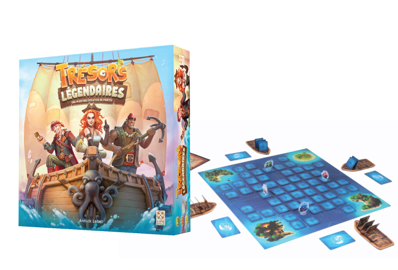 Jeu strat&eacute;gie Tr&eacute;sors l&eacute;gendaires