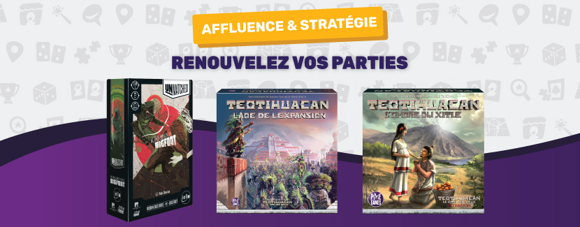 Les nouvelles extensions pour des parties stratégiques redoutables