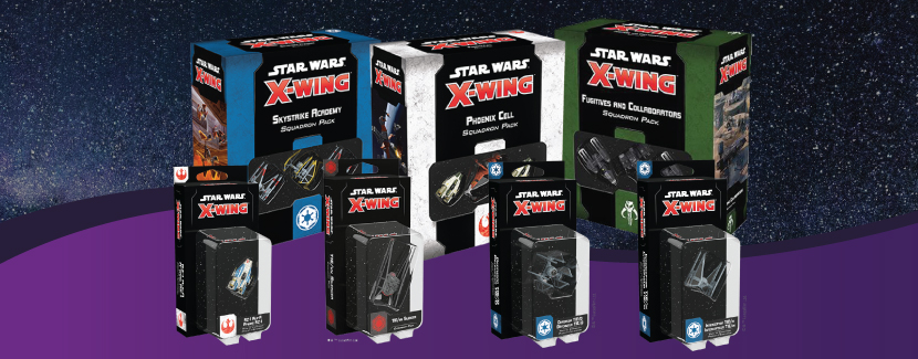 Nouvelles extensions Star Wars X-Wing