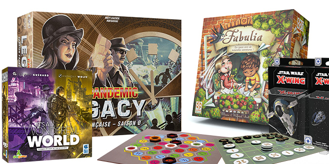 Les nouveaux jeux de société du 27 novembre 2020