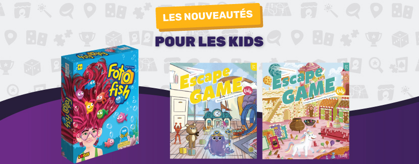 Les nouveaux jeux pour les kids ce début de mois